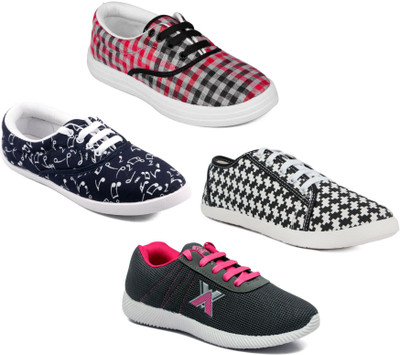 Asian Women Casual & Running Shoes Combo Pack of 4 Casuals For Women(Multicolor
Asian Women Casual & Running Shoes Combo Pack of 4 Casuals For Women(Multicolor