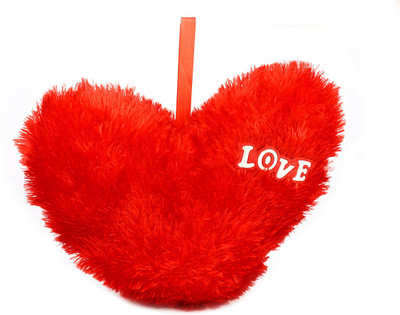 dkc stuffed soft heart for valentine day - 36 cm(Red)