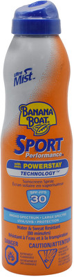 Banana Boat Ultra Mist Sport Perfomance Sunscreen Spray, SPF-30 - 170g - SPF SPF-30(170 g)
Banana Boat Ultra Mist Sport Perfomance Sunscreen Spray, SPF-30 - 170g - SPF SPF-30(170 g)