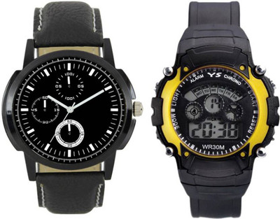 Frolik 123 Latest Analogue And 7 Light Yellow Digital Men And Kids Watch - For Boys
Frolik 123 Latest Analogue And 7 Light Yellow Digital Men And Kids Watch - For Boys