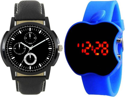 Frolik 124 Latest Analogue And Apple Shape Blue Digital Men And Kids Watch - For Boys
Frolik 124 Latest Analogue And Apple Shape Blue Digital Men And Kids Watch - For Boys