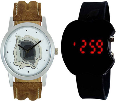 Frolik 113 Latest Analogue And Apple Shape Black Digital Men And Kids Watch - For Boys
Frolik 113 Latest Analogue And Apple Shape Black Digital Men And Kids Watch - For Boys