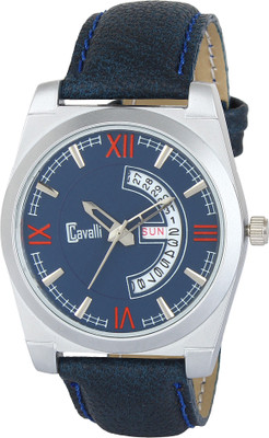 Cavalli CW 520 Exclusive Day And Date Blue Day & Date Watch - For Men