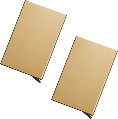 Stealodeal Gold Automatic Pop-Up RFID Protection |Pack of 2| Cards Case 8 Card Holder(Set of 2, Gold)
Stealodeal Gold Automatic Pop-Up RFID Protection |Pack of 2| Cards Case 8 Card Holder(Set of 2, Gold)