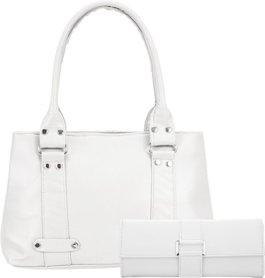 Lady bar Hand-held Bag(White)