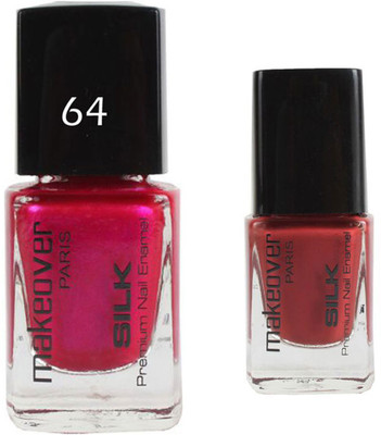 Makeover Professional Nail Paint Combo Velvet-Wine-64 , Red-Brown-35 (9 ml, Pack of 2) Multi(Pack of 2)
Makeover Professional Nail Paint Combo Velvet-Wine-64 , Red-Brown-35 (9 ml, Pack of 2) Multi(Pack of 2)