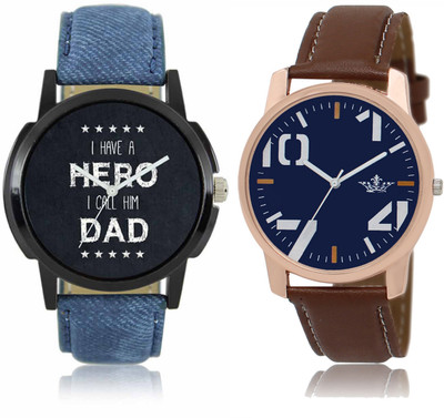 CM Men Watch Combo With Casual Look LR 07 _ LD 03 Watch - For Men
