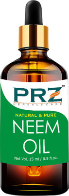 PRZ Neem Cold Pressed Carrier Oil (15ML) - Pure Natural & Therapeutic Grade Oil For Skin Care & Hair Care Hair Oil(15 ml)
PRZ Neem Cold Pressed Carrier Oil (15ML) - Pure Natural & Therapeutic Grade Oil For Skin Care & Hair Care Hair Oil(15 ml)