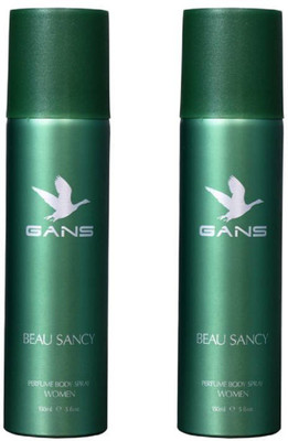 GANS Beau Sancy Perfume Body Spray For Women - 150ml (Pack of 2) Body Spray - For Women(150 ml, Pack of 2)
