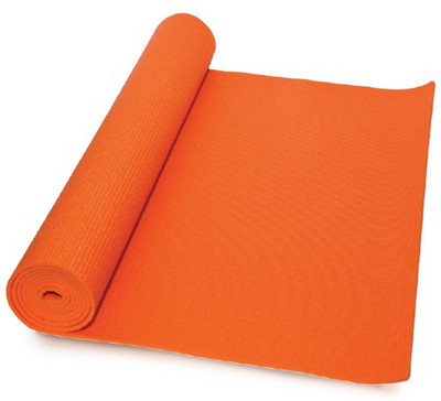 SHOP BY ROOM Yoga Mat Pink 0.6 mm Yoga Mat, Orange