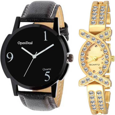 OpenDeal OD-C2-006 New Arrival Stylish Combo Couple Watch For Boys & Girls Watch - For Men & Women
OpenDeal OD-C2-006 New Arrival Stylish Combo Couple Watch For Boys & Girls Watch - For Men & Women
