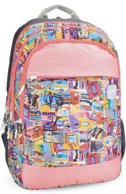 Wildcraft Wiki 5 Stamp 37 L Backpack(Pink)