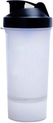 proshake Double Compartment shaker 600 ml Shaker(Pack of 1, Multicolor), White & black
proshake Double Compartment shaker 600 ml Shaker(Pack of 1, Multicolor), White & black