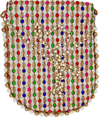Bagaholics Casual Beige Clutch