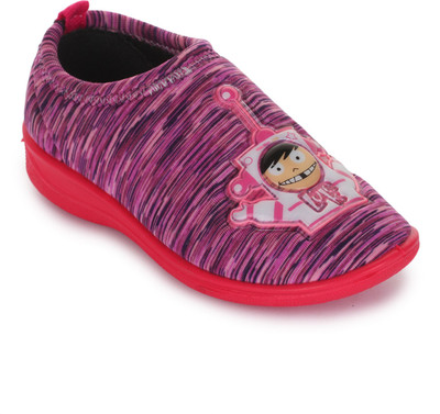 Lucy & Luke Boys & Girls Slip on Moccasins(Pink