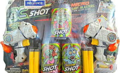 Mohaak Gallery Twin Micro Dart Blaster Gun Set ( Premium Quality ) For Children Of All Age Groups(Multicolor)
Mohaak Gallery Twin Micro Dart Blaster Gun Set ( Premium Quality ) For Children Of All Age Groups(Multicolor)