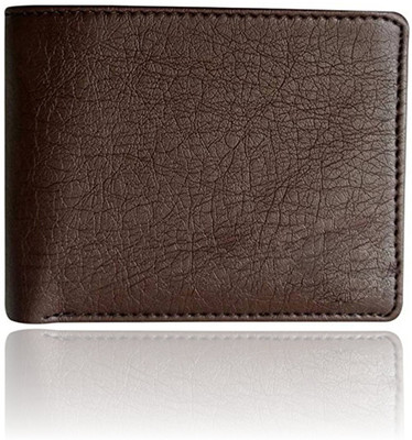 Shockyfi Boys Brown Artificial Leather Wallet(9 Card Slots)