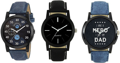 Mishva Analogue Multicolor Dial Leather strap Wrist_658 Premium Combo 24 Watch - For Men
Mishva Analogue Multicolor Dial Leather strap Wrist_658 Premium Combo 24 Watch - For Men