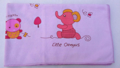 CARRY MEE Cotton 300 GSM Bath Towel(Purple)
