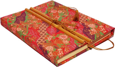 MakenStyleCollection A5 Diary(Handcrafted Diary With Eco friendly Paper, Multicolor)