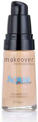 Makeover Professional Liquid Foundation 5 Foundation(Medium Beige, 30 ml)