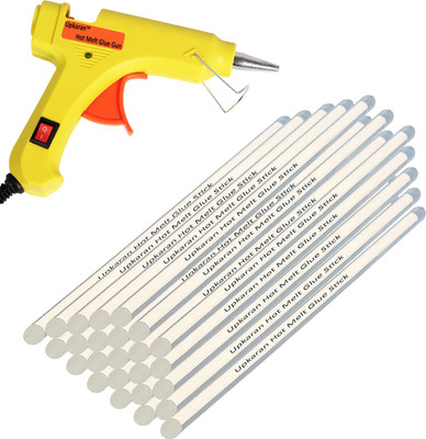 Upkaran Mini 7MM With 25 Sticks Standard Temperature Corded Glue Gun(7 mm)