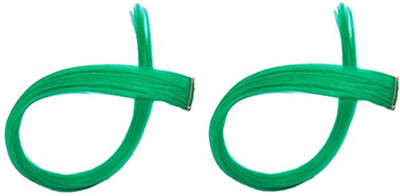 Majik Extensions Clip For Women | Colored Extension Green Colour With Clip In Straight Piece Hair Extension
Majik Extensions Clip For Women | Colored Extension Green Colour With Clip In Straight Piece Hair Extension