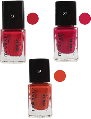 Makeover Professional Nail Paint Combo (Rosewood-Pink-28 , Love-Affair-27 , Spicy-Magneta-19) Multi(Pack of 3)
Makeover Professional Nail Paint Combo (Rosewood-Pink-28 , Love-Affair-27 , Spicy-Magneta-19) Multi(Pack of 3)