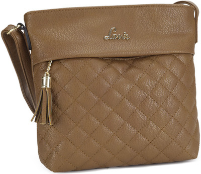 Lavie - Anushka collection Women Casual Brown PU Sling Bag
