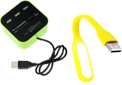 durReey Set of Multi connectivity USB Hub with Ultra Flexible Emergency Led Light E24 USB Hub, Led Light(Yellow, Green)
durReey Set of Multi connectivity USB Hub with Ultra Flexible Emergency Led Light E24 USB Hub, Led Light(Yellow, Green)