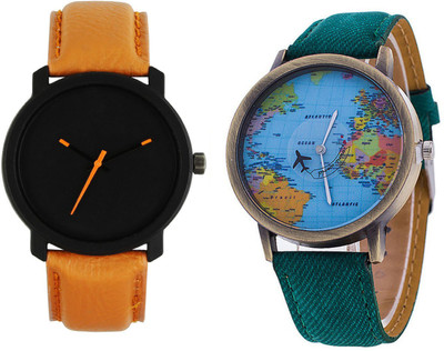 Cloudwood 20_CW23Green Analog Designer Multi Dial Boy's Wrist Watch - For Men