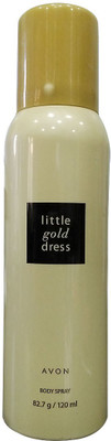 Avon Little Gold Dress Body Spray Body Spray - For Women(120 ml)