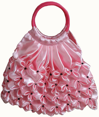 Rosy Hand-held Bag(Pink)
