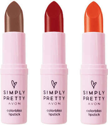 Avon Anew Simply Pretty ColorBliss Lipstick 12 g((fresh melon-daring red-coffee bean), 12 g)
Avon Anew Simply Pretty ColorBliss Lipstick 12 g((fresh melon-daring red-coffee bean), 12 g)