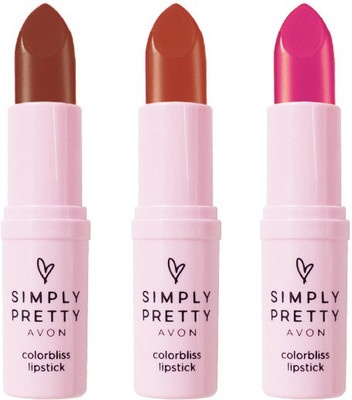 Avon Anew Simply Pretty ColorBliss Lipstick 12 g((graceful nude-milk chocolate-lovely pink), 12 g)
Avon Anew Simply Pretty ColorBliss Lipstick 12 g((graceful nude-milk chocolate-lovely pink), 12 g)