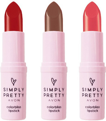 Avon Anew Simply Pretty ColorBliss Lipstick 12 g((cherry red-coffe bean-cool coral))
Avon Anew Simply Pretty ColorBliss Lipstick 12 g((cherry red-coffe bean-cool coral))