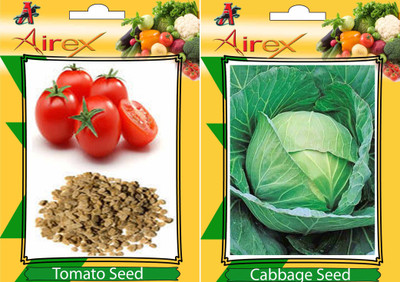 Airex Tomato and Cabbage Vegetables Seed + Humic Acid Fertilizer (For Growth of All Plant and Better Responce) 15 gm Humic Acid + Pack Of 30 Seed Tomato + 30 Cabbage Seed(30 per packet)
Airex Tomato and Cabbage Vegetables Seed + Humic Acid Fertilizer (For Growth of All Plant and Better Responce) 15 gm Humic Acid + Pack Of 30 Seed Tomato + 30 Cabbage Seed(30 per packet)
