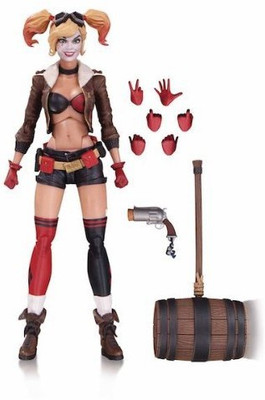 DC Collectibles DC Bombshells Harley Quinn Action Figure(Multicolor)