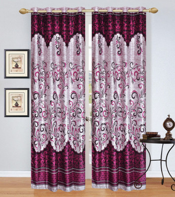 Ville Style 275 cm (9 ft) Polyester Long Door Curtain (Pack Of 2)(Floral, Wine)
Ville Style 275 cm (9 ft) Polyester Long Door Curtain (Pack Of 2)(Floral, Wine)
