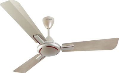 Havells 1200MM FAN AMBROSE GOLD MIST WOOD 3 Blade Ceiling Fan(Gold mist Wood, Pack of 1)