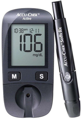 Accu-Chek Acive With 50 Strips [ New No Coding } Glucometer Health Care Appliance Combo
Accu-Chek Acive With 50 Strips [ New No Coding } Glucometer Health Care Appliance Combo