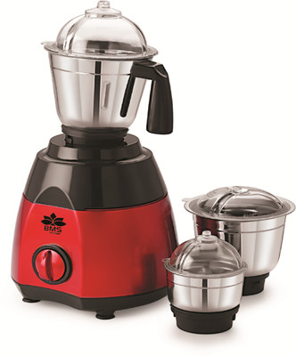 BMS Lifestyle Turbo TM-01 750-Watt 3 Stainless Steel Jars 750 W Juicer Mixer Grinder(Red, Black, 3 Jars), Black;red
BMS Lifestyle Turbo TM-01 750-Watt 3 Stainless Steel Jars 750 W Juicer Mixer Grinder(Red, Black, 3 Jars), Black;red