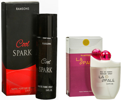 RAMSONS COOL SPARK PERFUME 100 ML+ LA OPALE PERFUME 40 ML Eau de Parfum - 100 ml(For Men & Women)
RAMSONS COOL SPARK PERFUME 100 ML+ LA OPALE PERFUME 40 ML Eau de Parfum - 100 ml(For Men & Women)