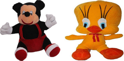 Shopfloor.XYZ MICKY Soft Toy (26 cm) AND TWEETY Stuffed Plush For Kids/ Birthday Gift for Kids Combo of stuffed soft toy - 26 cm(Multicolor)
Shopfloor.XYZ MICKY Soft Toy (26 cm) AND TWEETY Stuffed Plush For Kids/ Birthday Gift for Kids Combo of stuffed soft toy - 26 cm(Multicolor)