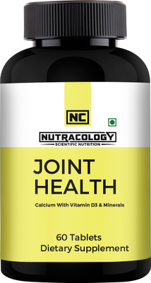 Nutracology Joint Health Calcium Magnesium Vitamin D3 & Minerals Tablet(60 No)
Nutracology Joint Health Calcium Magnesium Vitamin D3 & Minerals Tablet(60 No)