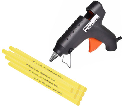 Upkaran 40 Watt with 8 Yellow(8inch) Glue Sticks, High-Tech Electronic Standard Temperature Corded Glue Gun(11 mm)
Upkaran 40 Watt with 8 Yellow(8inch) Glue Sticks, High-Tech Electronic Standard Temperature Corded Glue Gun(11 mm)