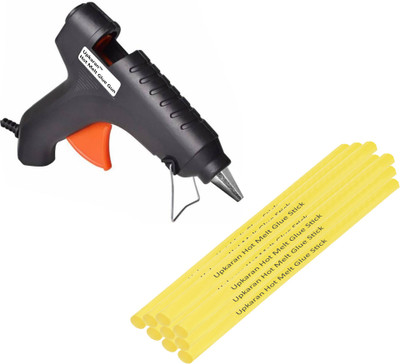 Upkaran Hot Melt DIY Glue Gun kit 40 Watt With 9 Glue Sticks For Paper & Cloth,School Projects High-Tech Quick Repairs Professional Electronic Standard Temperature Corded Glue Gun(11 mm)
Upkaran Hot Melt DIY Glue Gun kit 40 Watt With 9 Glue Sticks For Paper & Cloth,School Projects High-Tech Quick Repairs Professional Electronic Standard Temperature Corded Glue Gun(11 mm)