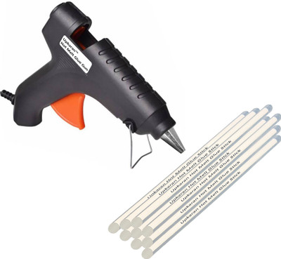 Upkaran |HIGH QUALITY|Leak Proof| With 9 Sticks, Heavy Hot Melt Glue Gun(Multi Color) For Quick Repairs, Paper & Cloth High-Tech Professional Standard Temperature Corded Glue Gun(11 mm)
Upkaran |HIGH QUALITY|Leak Proof| With 9 Sticks, Heavy Hot Melt Glue Gun(Multi Color) For Quick Repairs, Paper & Cloth High-Tech Professional Standard Temperature Corded Glue Gun(11 mm)