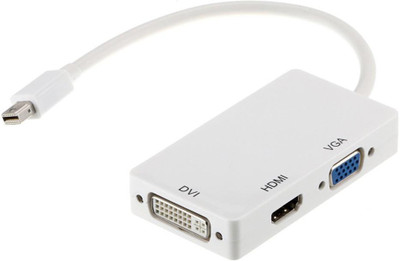 Oxyura Mini Displayport DP Thunderbolt to DVI VGA HDMI Adapter (White or Black) 90 Adapter
Oxyura Mini Displayport DP Thunderbolt to DVI VGA HDMI Adapter (White or Black) 90 Adapter