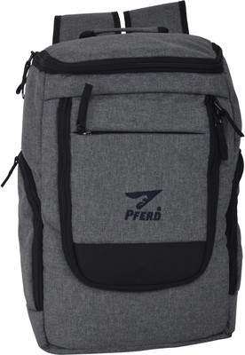 PFERD 15 inch Laptop Backpack(Grey), Charcoal mileange